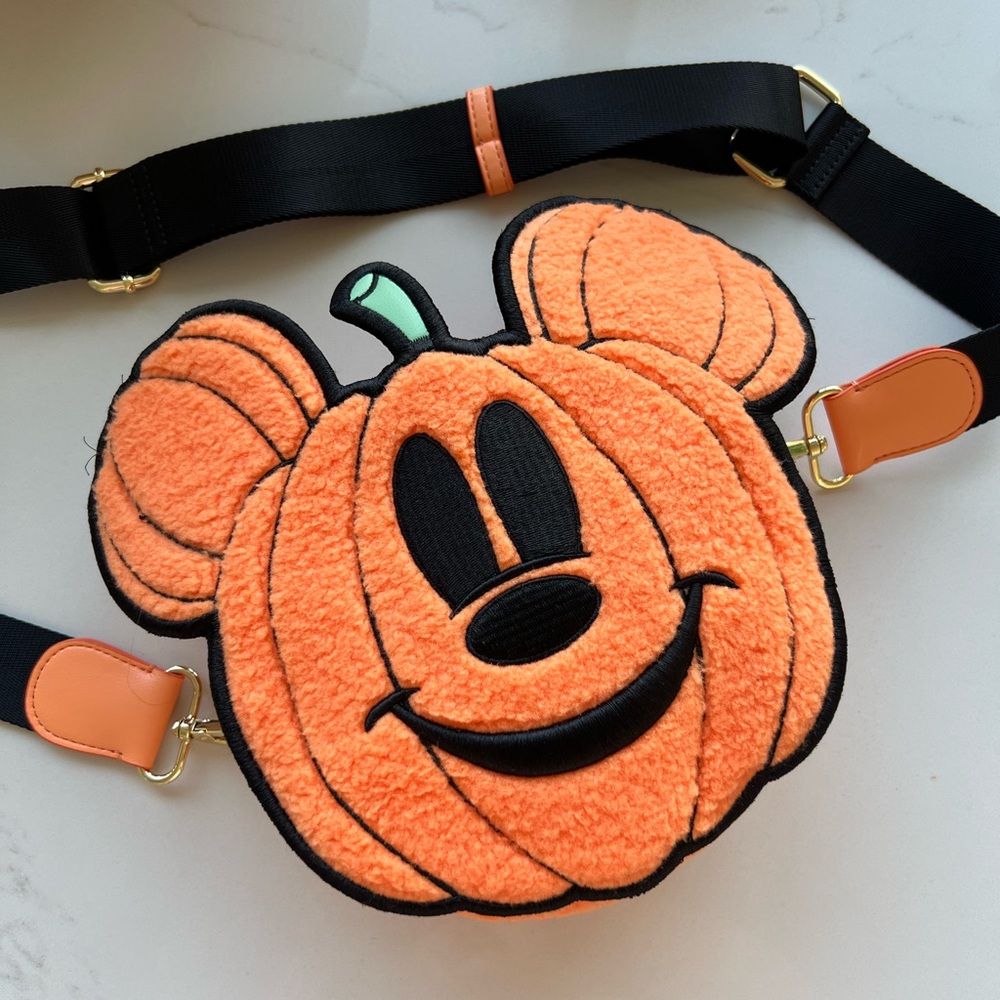 Stoney Clover - Mickey Mouse Pumpkin Crossbody Bag